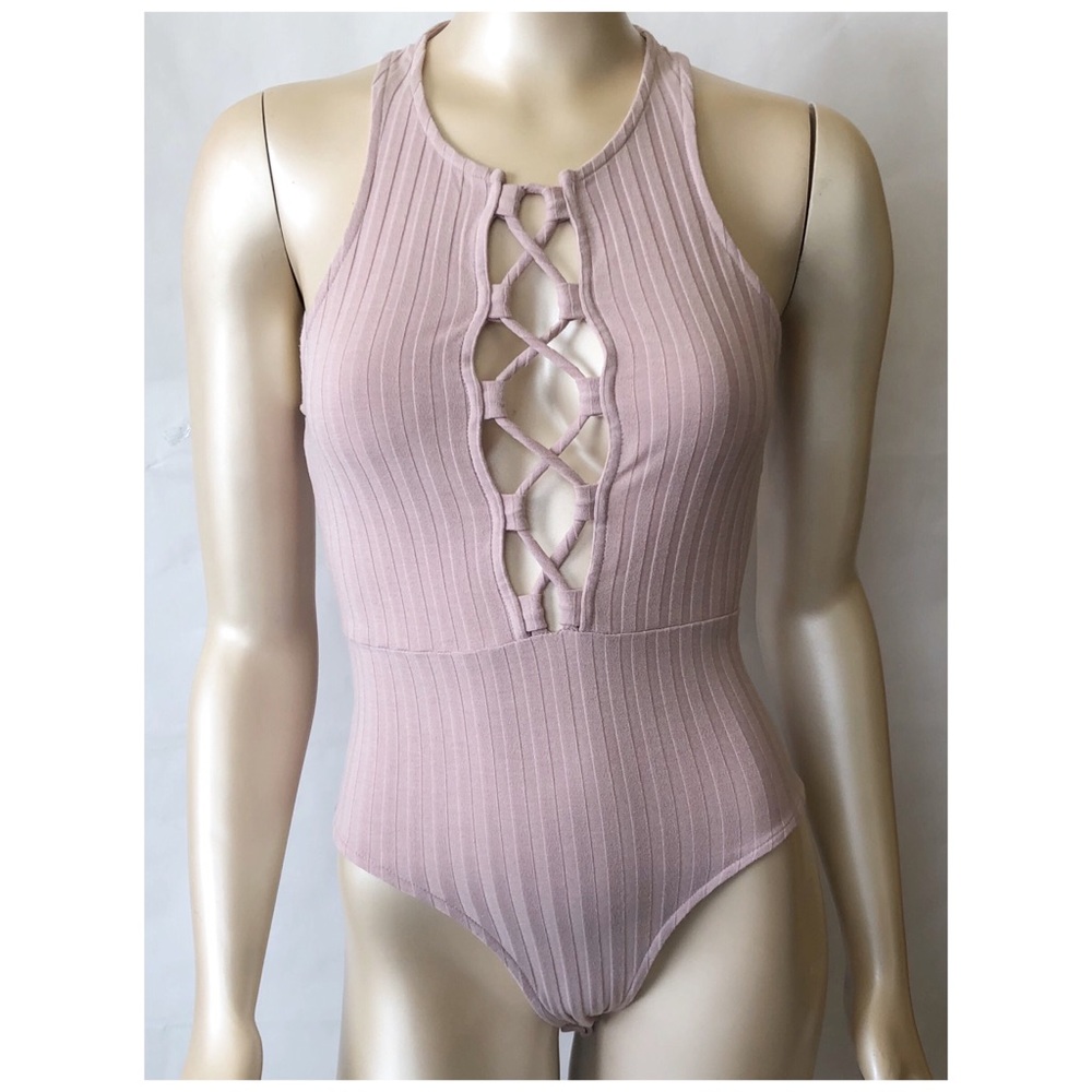 Kendall & Kylie ♥️ Bodysuit Lace Up Front